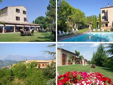 La Ginestra Hotel i Montelparo, Le Marche
�