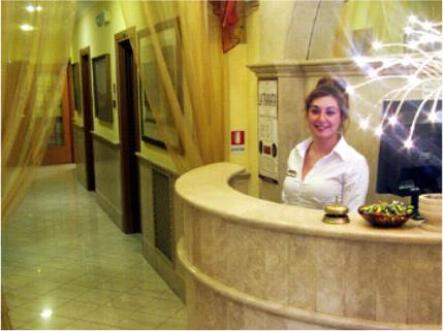 Hotel Dolomiti i centrala Rom, Italien