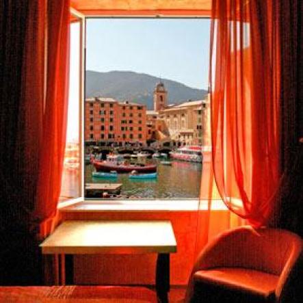 I Tre Merli Locanda Hotel vid havet i Camogli, Ligurien