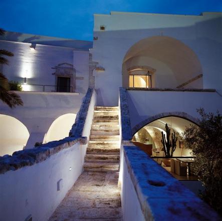 Lyxhotell La Sommit� Realis i Ostuni, Apulien
