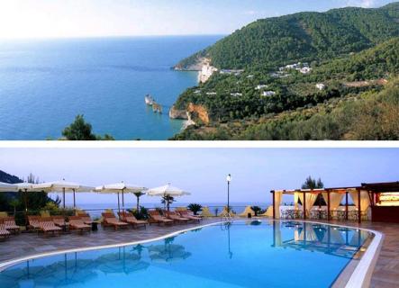 Baia dei Faraglioni Beach Resort Lyxhotell med privat strand i Vieste, Apulien