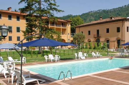 Hotell vid de varma källorna i Lucca