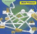 Hotel Viennese i centrala Rom, Italien