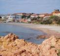 Hotel Gabbiano i Isola Rossa vid havet, Sardinien
�