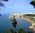 Villa Vittoria vid havet i Rodi Garganico, Apulien
�