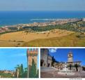 Hotell Rosa vid stranden i Porto San Giorgio, Le Marche
�