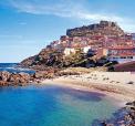Hotell Pedraladda vid stranden i Castelsardo, Sardinien
�