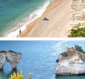 Baia dei Faraglioni Beach Resort Lyxhotell med privat strand i Vieste, Apulien
�