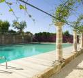 Country resort Masseria Torre Maizza i Apulien, spa coh golf vid havet.
�