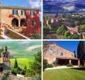 Historiska g�rd n�ra Siena Lucignanello Bandini