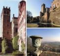 Bo i en slott i Piemonte